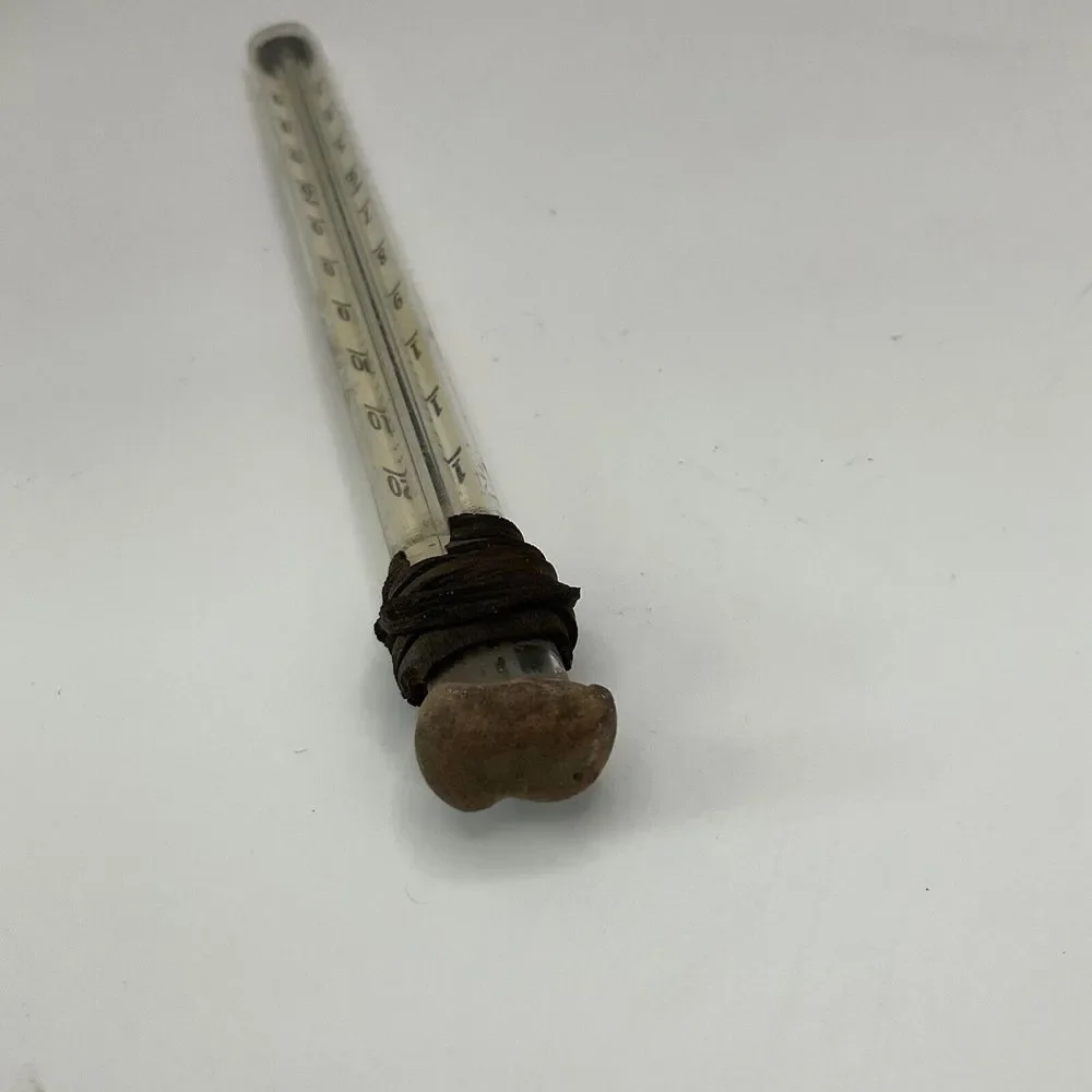 Vtg Hornstein‎ Photo Sales Glass Stirring Rod Thermometer Photography Darkroom